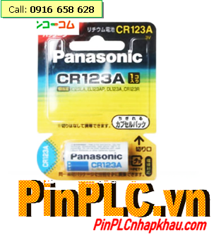 Panasonic CR123A, Pin 3v Lithium Panasonic CR123A chính hãng Made in Japan